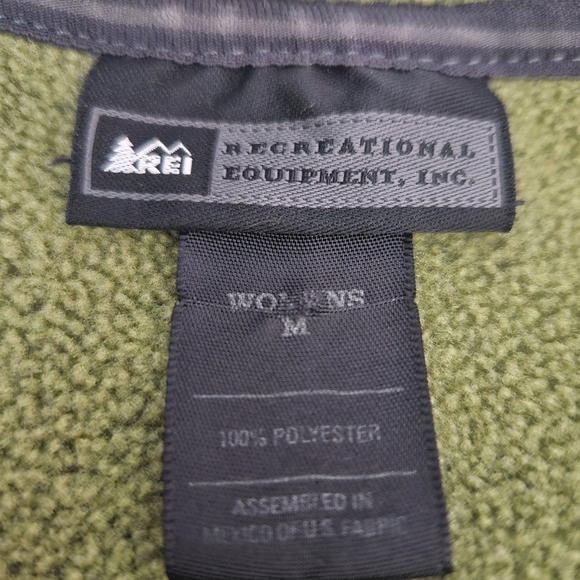 REI Co-op Womens Green Vest Sz Medium - Picture 8 of 8